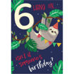 Picture of 6TH BIRTHDAY CARD
